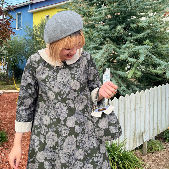 『秋の福袋』袖あらまワンピース＋ミニバッグの2点セット 1枚目の画像