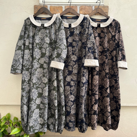 『秋の福袋』袖あらまワンピース＋ミニバッグの2点セット 8枚目の画像