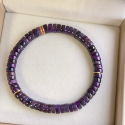 天然無処理 ウォーターメロン トルマリン ブレスレット 9mm-25.4g