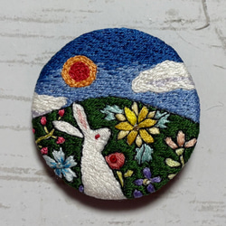 手刺繍浮世絵フレーム＊喜多川歌麿「蜂」 その他アート tamaki.c 通販