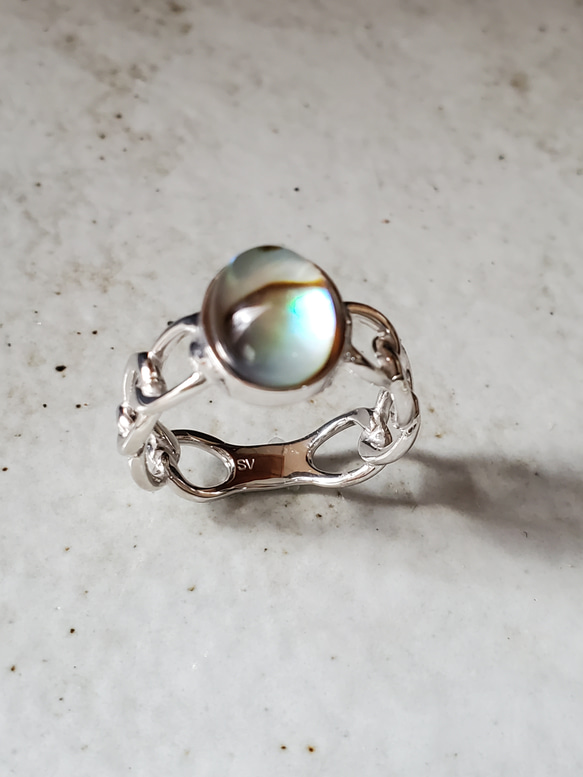 アバロンシェル チェーンリング  “人とかぶらない”私の定番RS-234 7枚目の画像