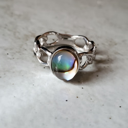 アバロンシェル チェーンリング  “人とかぶらない”私の定番RS-234 11枚目の画像