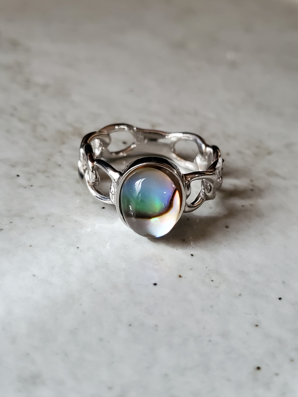 アバロンシェル チェーンリング  “人とかぶらない”私の定番RS-234 11枚目の画像