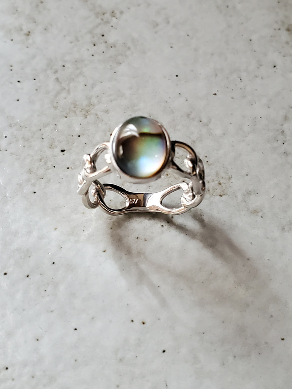 アバロンシェル チェーンリング  “人とかぶらない”私の定番RS-234 4枚目の画像