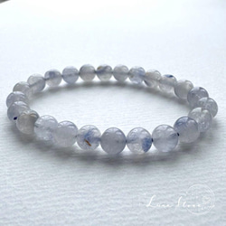 アクアマリン シリカ 8.5mm 天然石 ブレスレット ブレスレット