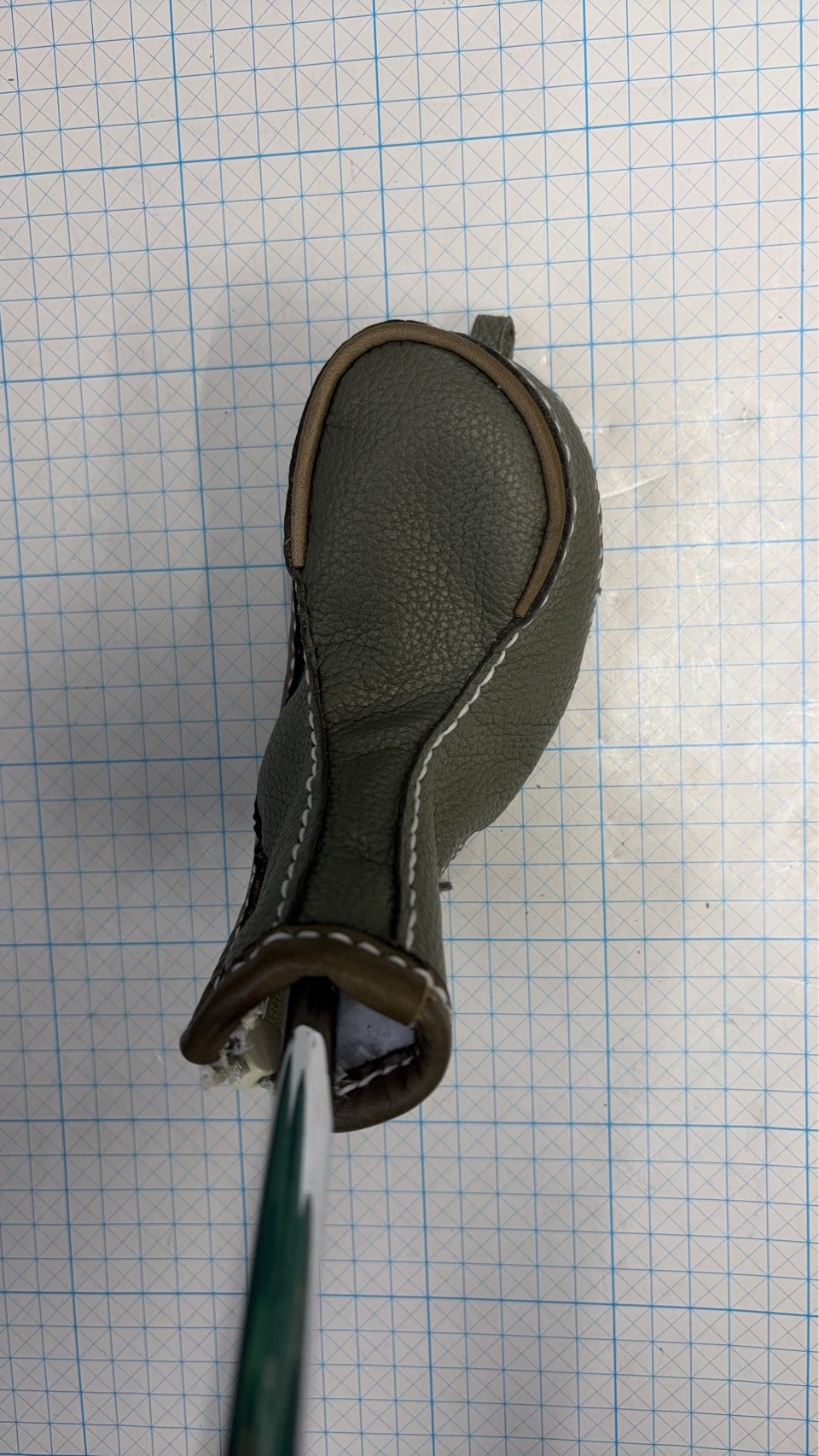 Ｌマレット用パターカバー251104  牛革製