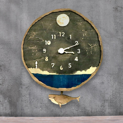 ガレージ雑貨 ガソリンポンプ型 置き時計 クロック & マルチ