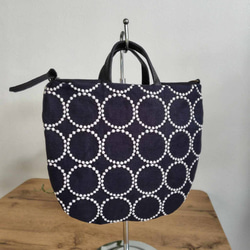 送料無料】ミナペルホネン/2024フォレストタイルforest tileネイビー