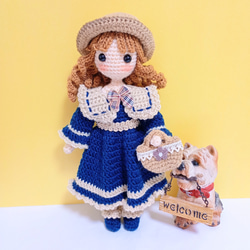 ✿リボン大好き女の子 着せ替えあみぐるみ あみぐるみ Karin✿ 通販