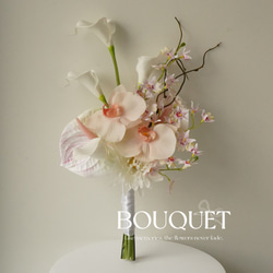 NO.WPG632ウェディングブーケぴょんぴょんブーケ造花ブライダルブーケ結婚式 ぴょんぴょんブーケ ♡ アーティフィシャルフラワー 造花 ウェディング