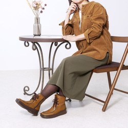 手仕事のぬくもり♪上品レトロブーツ (WANAB) 靴 日本製 【納期5日以内発送】 12枚目の画像