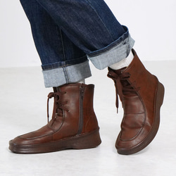 手仕事のぬくもり♪上品レトロブーツ (WANAB) 靴 日本製 【納期5日以内発送】 9枚目の画像