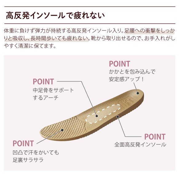 手仕事のぬくもり♪上品レトロブーツ (WANAB) 靴 日本製 【納期5日以内発送】 3枚目の画像