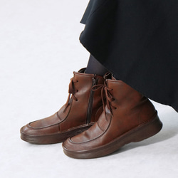 手仕事のぬくもり♪上品レトロブーツ (WANAB) 靴 日本製 【納期5日以内発送】 7枚目の画像