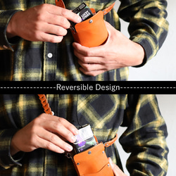 “シガレットポーチ” 14色 電子 タバコケース イルマワン リルハイブリッド 3.0 glo ploom 本革 名入 3枚目の画像