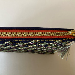 アフガニスタン女性が作った刺繍ポーチ ＜手作り＆フェアトレード＞ by Nadia〈国内配送無料〉 10枚目の画像