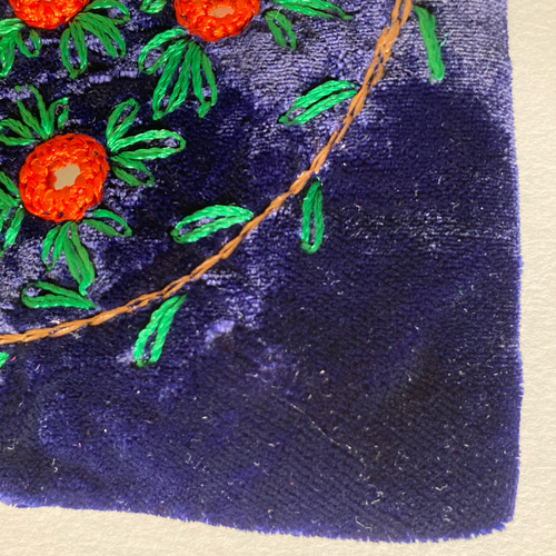 アフガニスタン女性が作った刺繍ポーチ ＜手作り＆フェアトレード＞ by