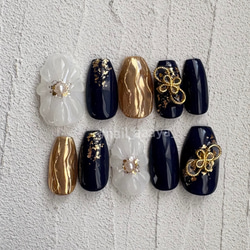 ネイルチップ ガーリー ドット 量産型 フレンチガーリー #1 ネイルチップ ガーリー ドット 量産型 フレンチガーリー #1