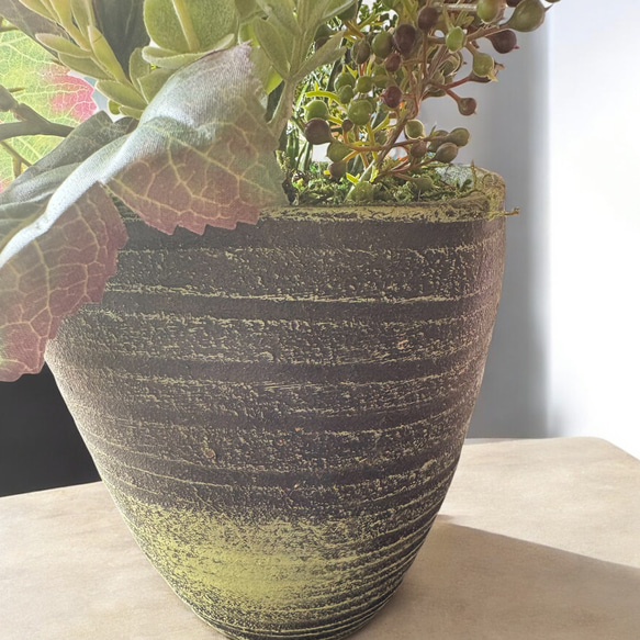 光触媒　人工観葉植物　ウォールグリーン　フェイクグリーン　タイ風モンステラ38 5枚目の画像