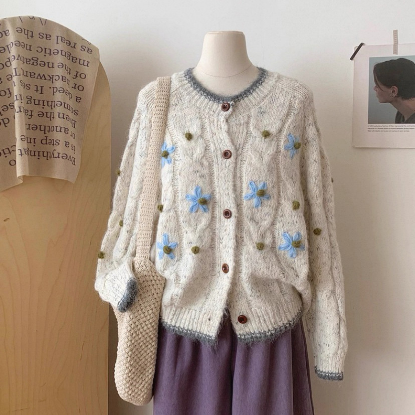 *カーディガン ー*ニット*レディースファッション*春秋