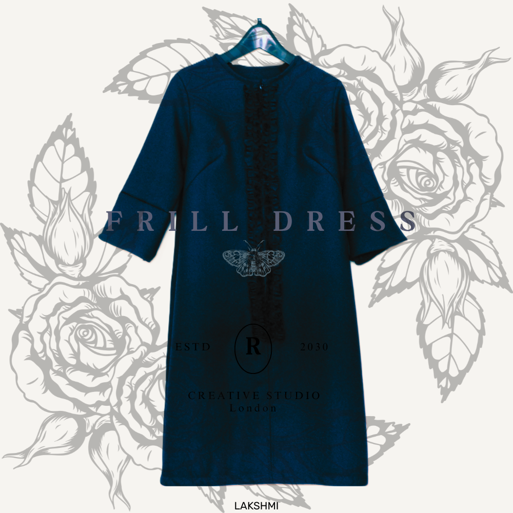 フリル in ネイビー