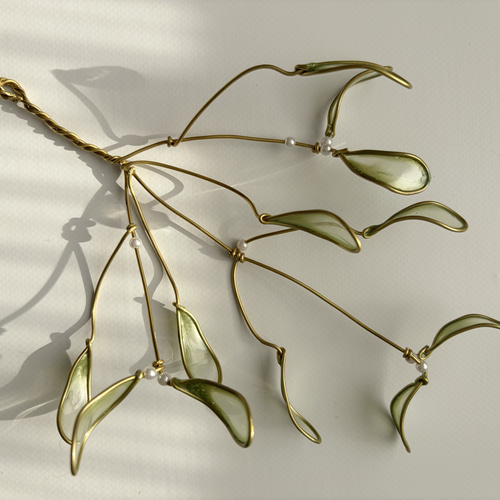 新作】ヤドリギ クリスマス 飾り｜オブジェ 置物 オーナメント