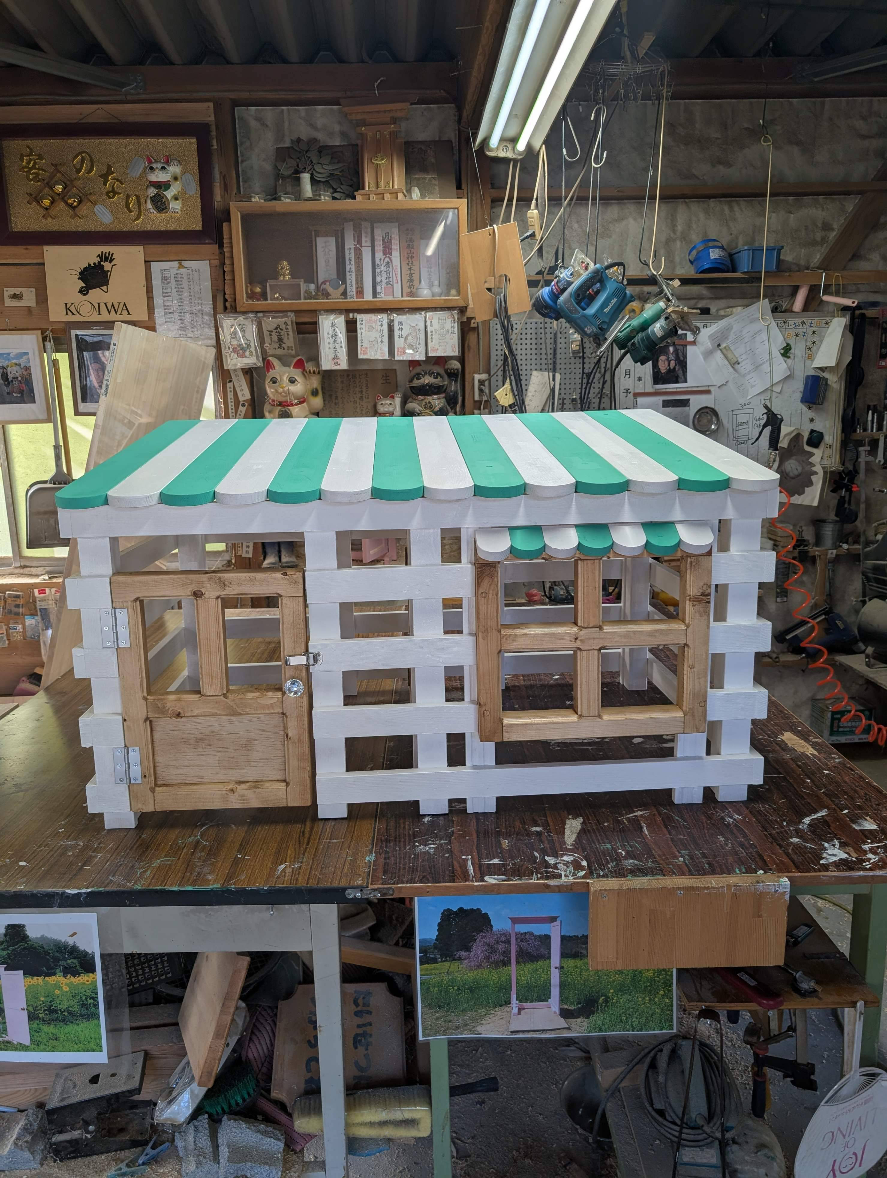 カフェ風わんちゃんのハウス　二人用