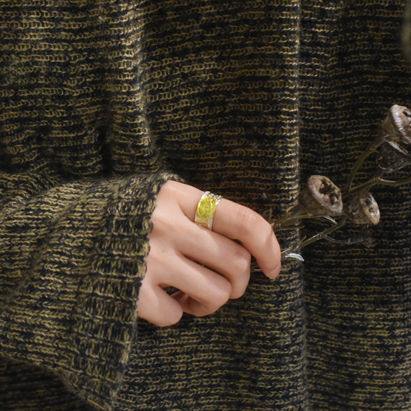 冬の新作【数量限定・フリーサイズ】マリアメダイ　祈りのリング　SV925(指輪・シルバー） 10枚目の画像