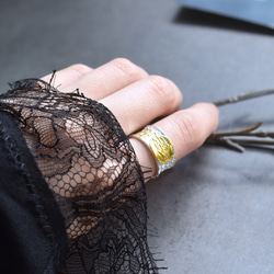 冬の新作【数量限定・フリーサイズ】マリアメダイ　祈りのリング　SV925(指輪・シルバー） 8枚目の画像