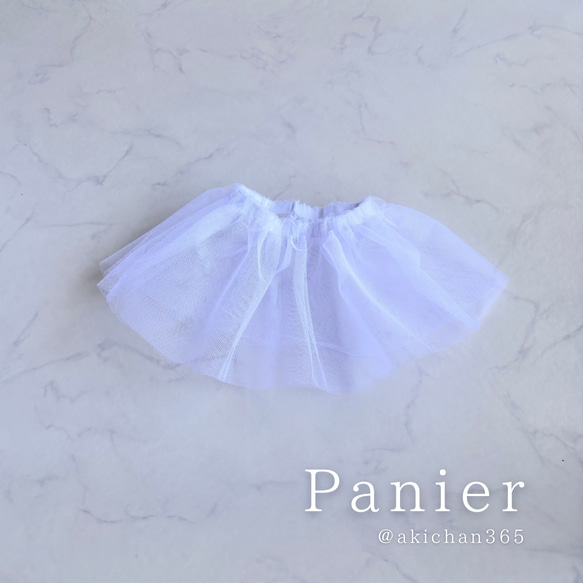 ふんわりパニエ（ペット用）【ペチコート、犬服、猫服、誕生日、記念日、クリスマス、冬】 1枚目の画像