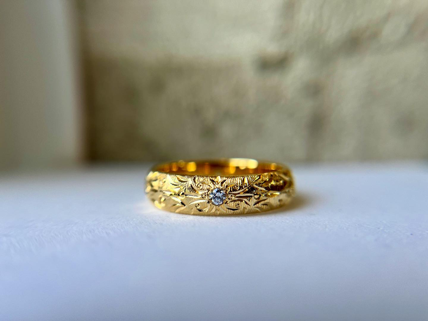 フィレンツェ彫リング〜uno(ウーノ)〜