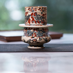 詩瓷集 中国で人気のハンドメイド陶器 景徳鎮手描きの青花磁器 ザクロ