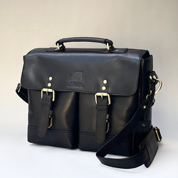 映画使用]3way英国デザイン牛革かばんValiseドクターズ ブラウンIII