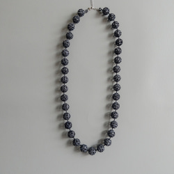 モレキュール　ネックレス　黒 2枚目の画像