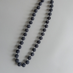 モレキュール　ネックレス　黒 4枚目の画像