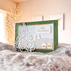 再販売】手作りバースデーカード 97 メッセージカード Lily's card