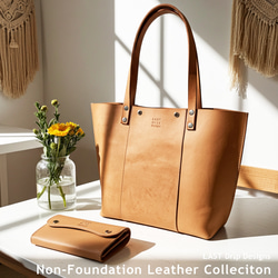 【 本革バッグ 革財布 ヌメ革 専門店 LASTDripDesigns 】経年変化 を楽しむ レザー キーケース 革小物 1枚目の画像