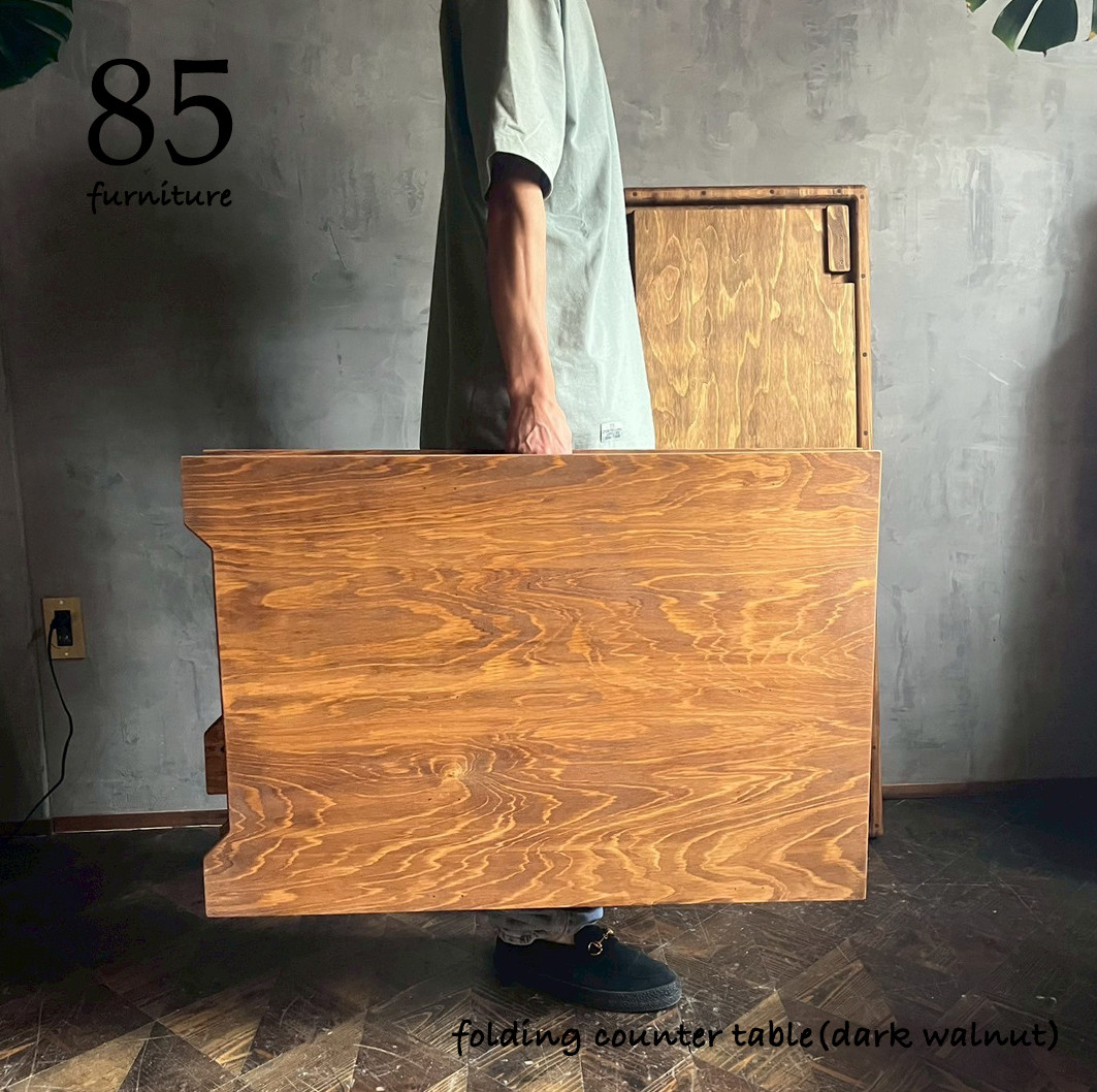 幅160cm【持ち運びカウンターテーブル】フラットタイプ　設置1分撤収30秒 折り畳み　キャンプ　イベント　出店