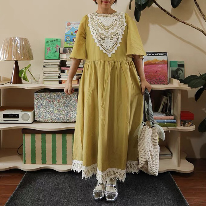 半袖 夏 ワンピース レディース 日常