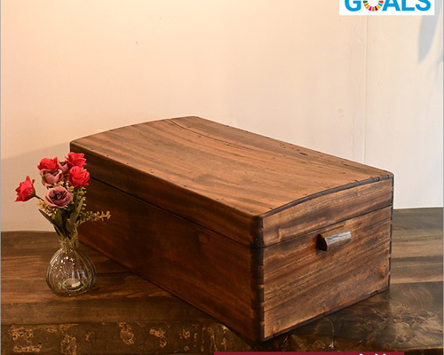 アンティーク　見た目が可愛い　木製　道具箱　木箱　収納ボックス 木箱 蓋付き 木の箱 アンティーク おしゃれ 収納ボックス ディスプレイ