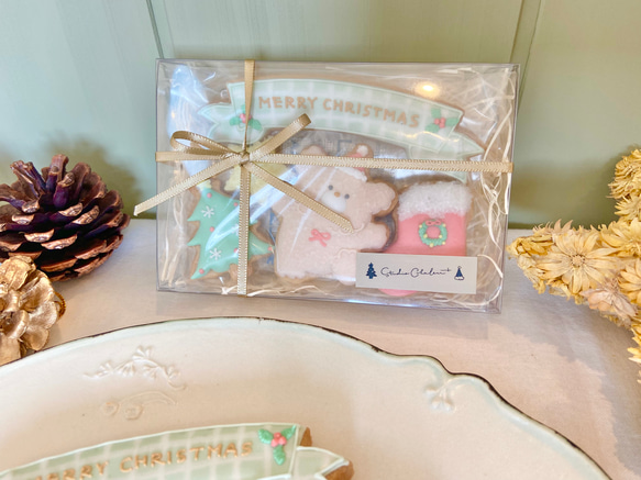 プレゼントにもケーキの飾りにも♩クリスマスクッキーギフト！ 3枚目の画像