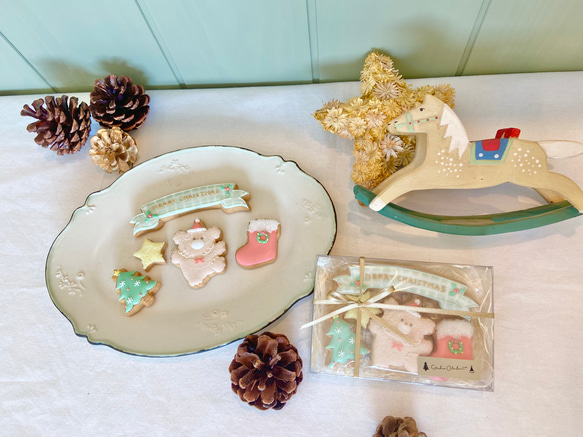 プレゼントにもケーキの飾りにも♩クリスマスクッキーギフト！ 2枚目の画像
