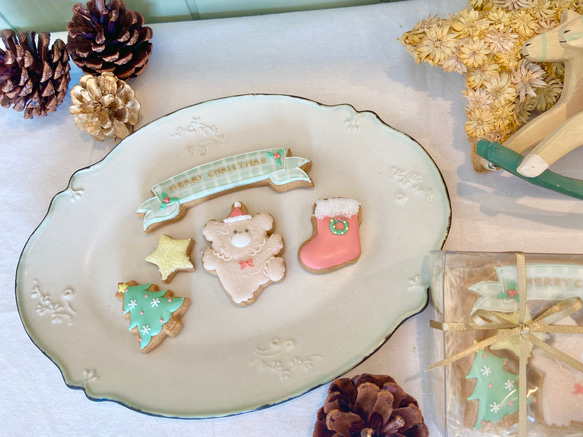 プレゼントにもケーキの飾りにも♩クリスマスクッキーギフト！ 4枚目の画像
