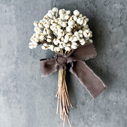 クリスマススワッグ*ホワイトゴールド（受注制作） スワッグ el