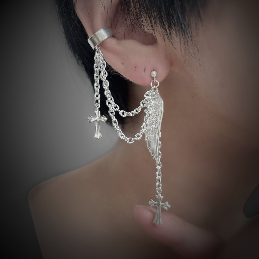 【Angel】断絶を繋ぐ、意志のためのイヤーカフピアス