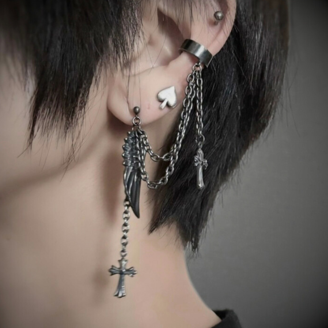 【Angel】断絶を繋ぐ、意志のためのイヤーカフピアス