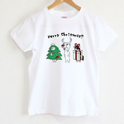 やる気のない犬たちのクリスマスパーティー　レディースタイプ 2枚目の画像