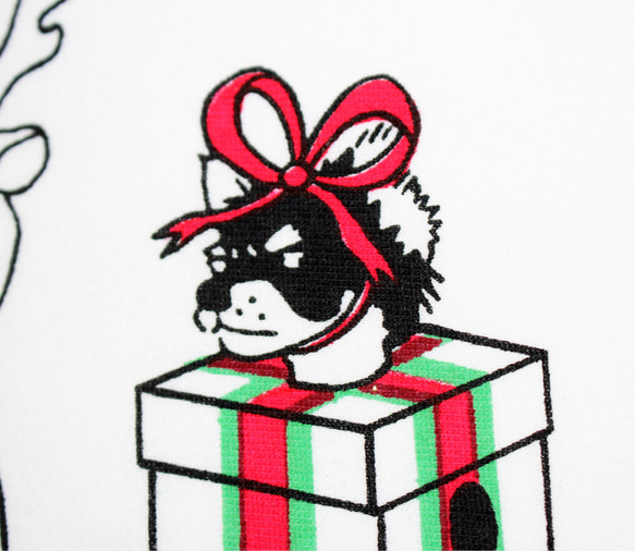 やる気のない犬たちのクリスマスパーティー　メンズタイプ 8枚目の画像