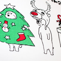 やる気のない犬たちのクリスマスパーティー　メンズタイプ 10枚目の画像