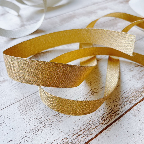 メタリックリボン BEL-5900　カラー・サイズ選択　1mより　 5枚目の画像